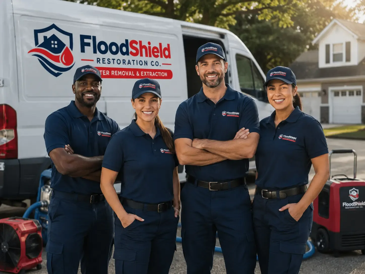Flood Damage Restoration company in Lebanon, KS